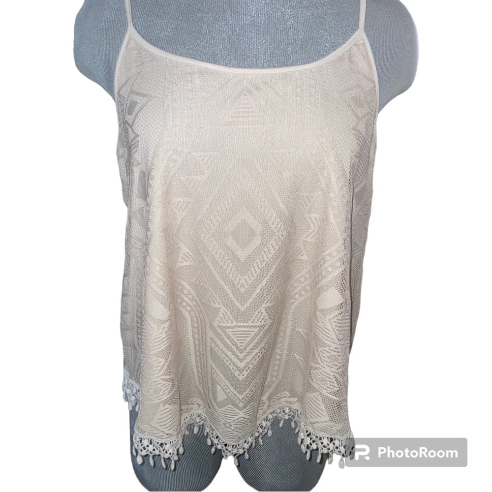 Vintage patterned tank top